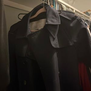 Coach pea coat - navy blue